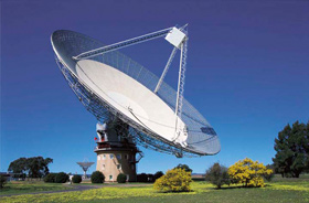 A picture of the 'The Dish' at Parkes